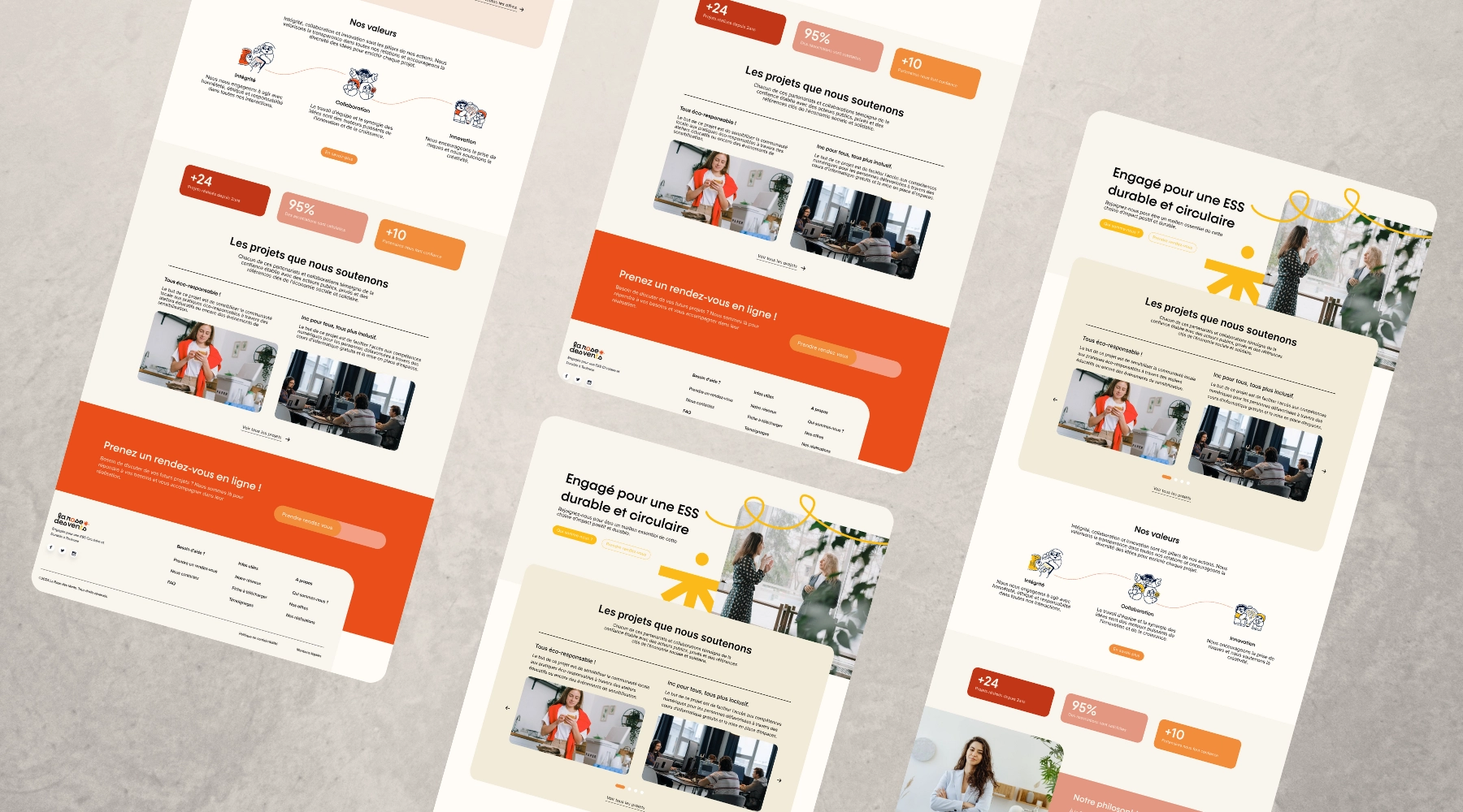 Mes projets de sites web